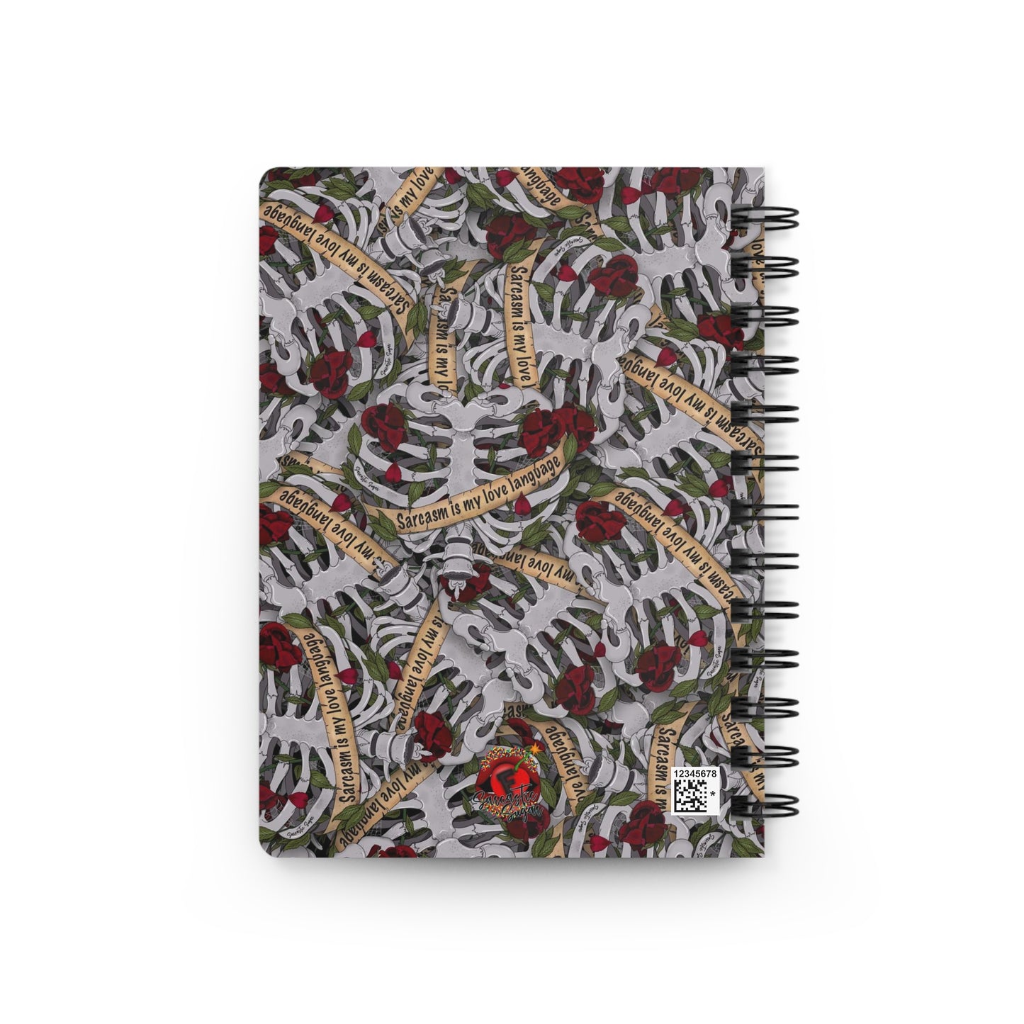 Sarcasm is my love language - Spiral Bound Journal