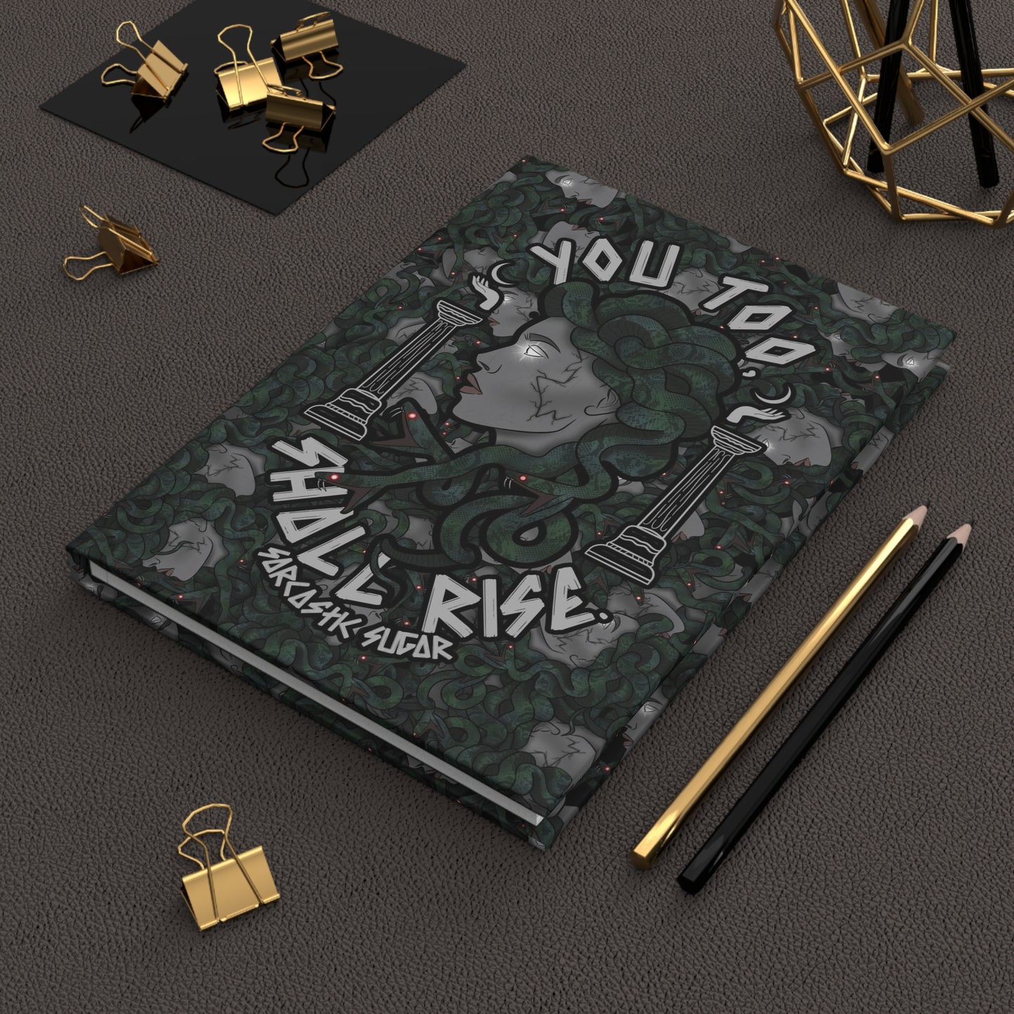 You Too, Shall Rise. - Hardcover Journal - Matte