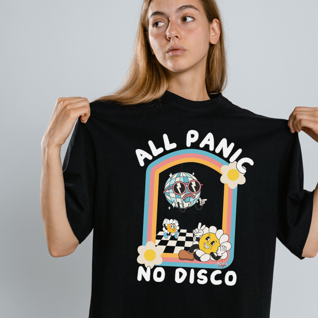 All Panic No Disco - Shirt - Exclusive Design - Made to Order