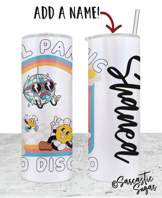 All Panic. No Disco - Stainless Steel Tumblers - Made to Order