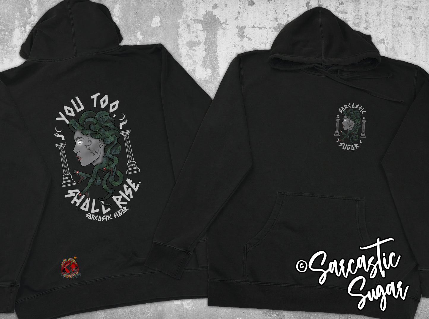 You Too, Shall Rise - Hoodies - Exclusive Design - Made to Order