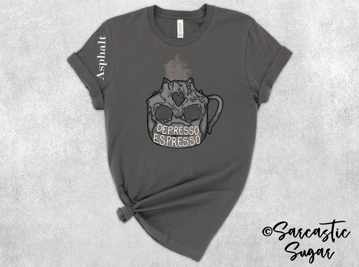 Depresso Espresso - Shirt - Exclusive Design - Made to order