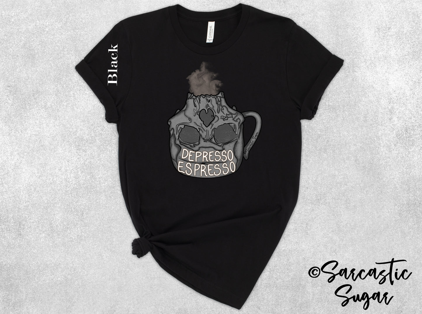 Depresso Espresso - Shirt - Exclusive Design - Made to order